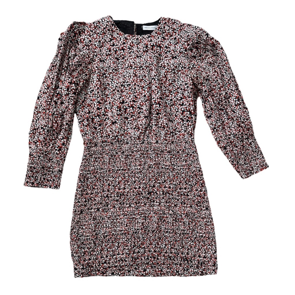 Rebecca Minkoff tabby long puff sleeve mini dress